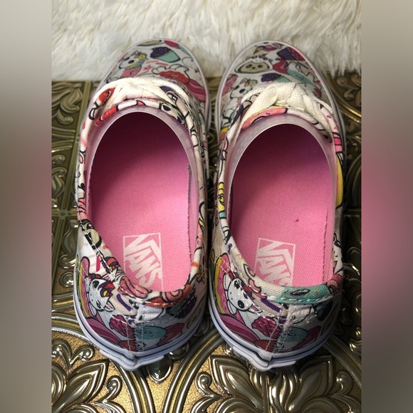 Vans Unicorn Print Kids Sneakers size 2 - Picture 11 of 16